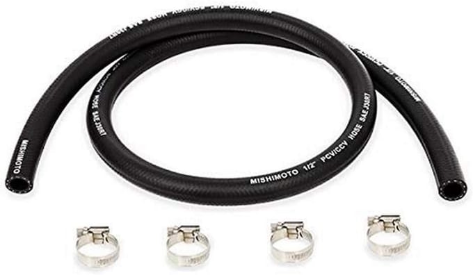Universele Opvangbak Slang voor Carterventilatie (PCV) - 13mm x 1.2m - Zwart