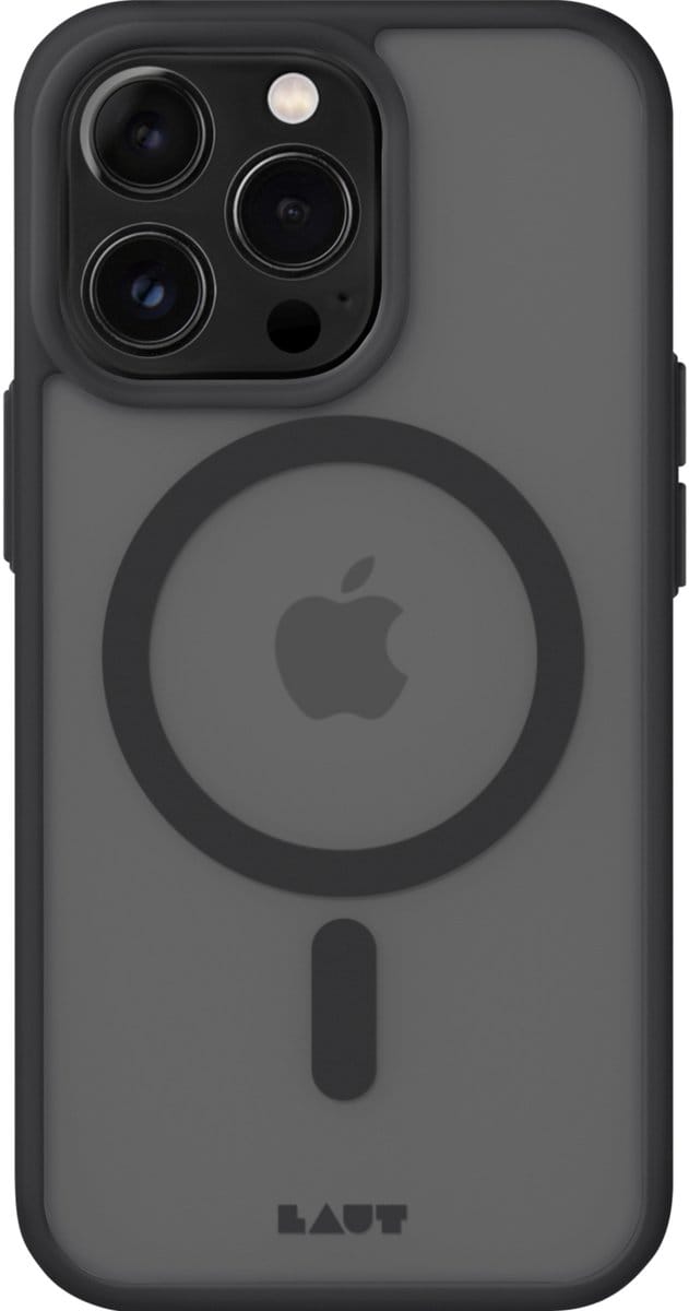 Laut HUEX PROTECT hoesje geschikt voor iPhone 15 Pro - Zwart