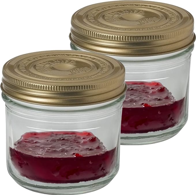 Le Parfait Weckpot/inmaakpot - 2x - met schroefdeksel - 500 ml