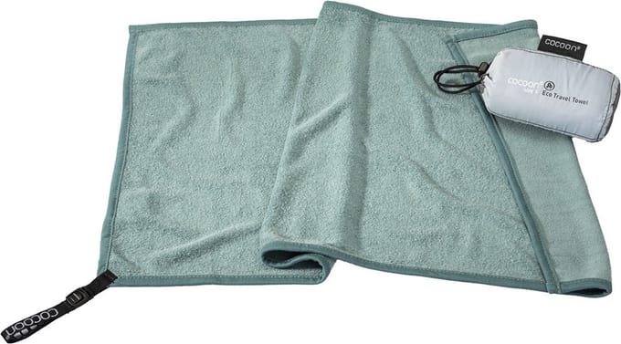 Cocoon Eco Travel Towel S (Maat - S, Kleur - Nile green)
