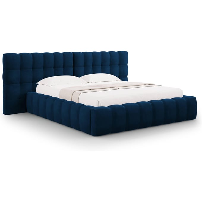 Bed frame Bali velvet met opbergruimte 200 x 200 cm | Cosmopolitan Design