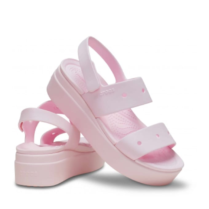 Dames Crocs Brooklyn 4U Sandalen in Roze