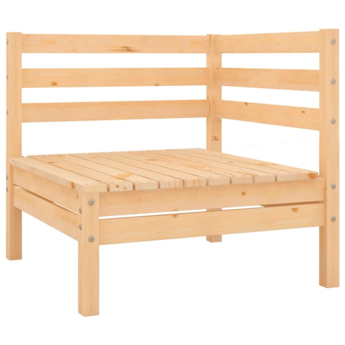 vidaXL - 6-delige - Loungeset - massief - grenenhout