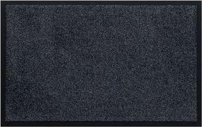 Synx Tools Luxe Deurmat Binnen – Antraciet Vinyl 40x60cm – Droogloopmat / Droogloopmatten voor Binnen en buiten – Deur Droogloop Mats– Schoonloopmat – Deurmatten – Inloopmat – Voordeur – Doormat – Matten – Entreema