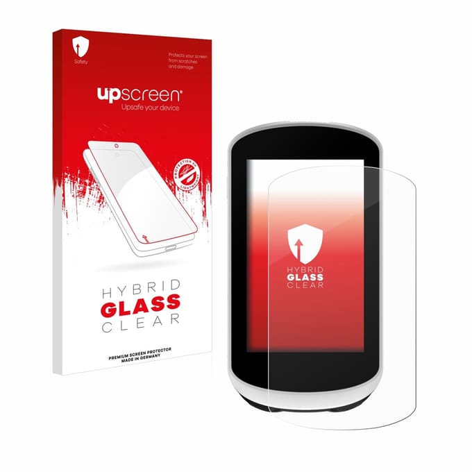 upscreen - Screenprotector voor Garmin Edge Explore 2 - Folie Beschermfolie Beschermglas transparant