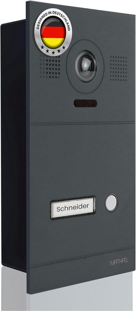 IP Videofoon met Deuropener, Full HD Camera en Smartphone App