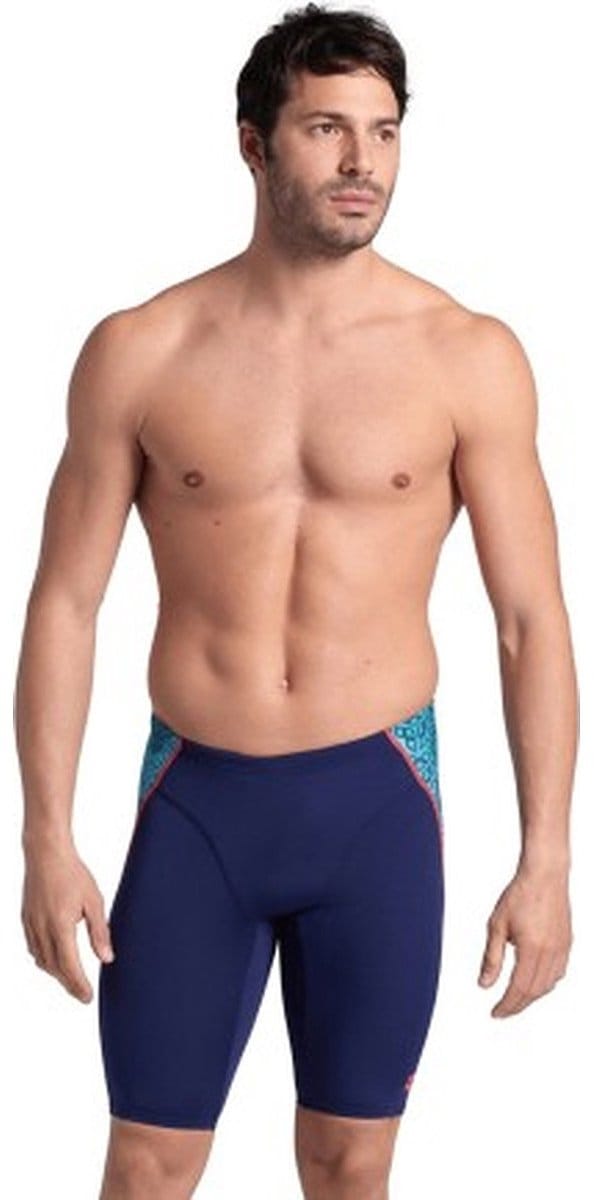 Arena Camo Kikko Zwemshort Heren - Marine / Multicolor | Maat: 75