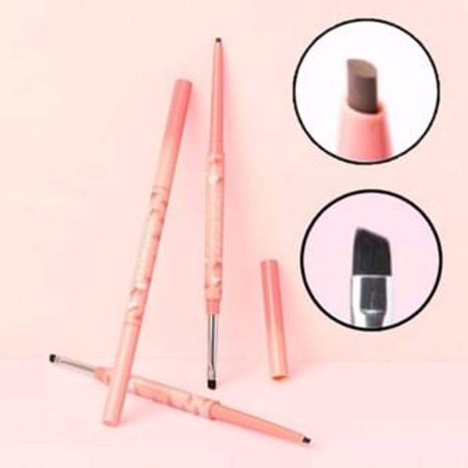 Gracebabi - 2 In 1 Gel Eyeliner - 2 Colors #02 Brown- 60mg
