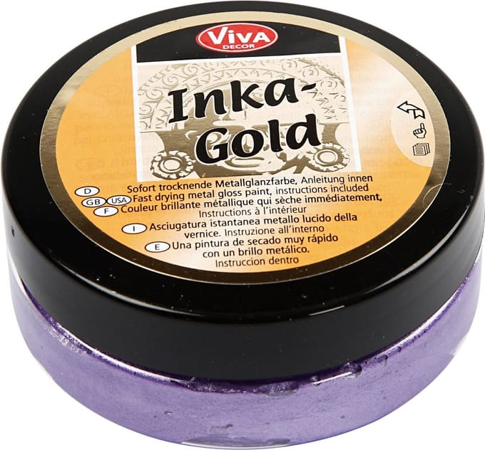 Inka-Gold, violet, 50 ml