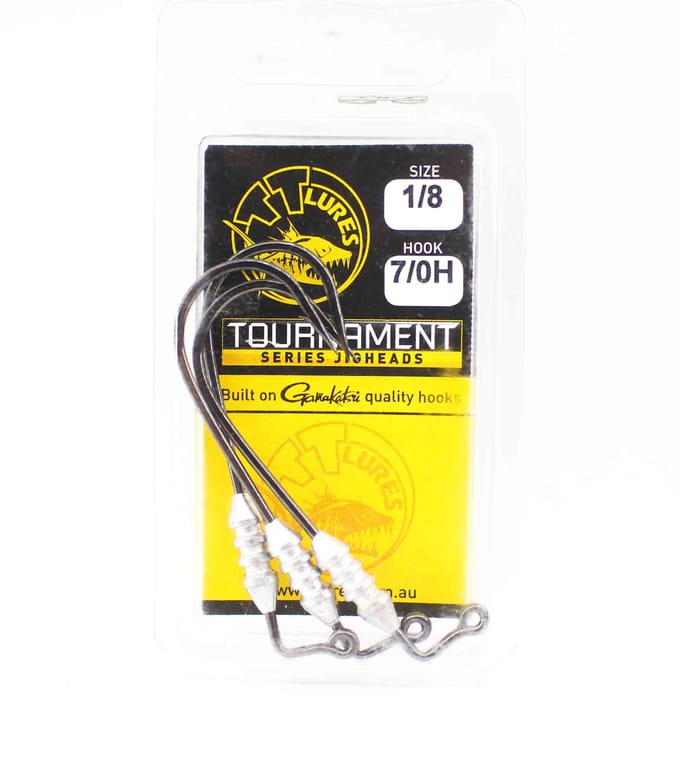Tackle Tactics TT HWS Système de poids caché 1/8 oz 7/0 H 3/paquet (0181)