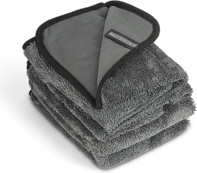 Fibb® - 2-Pack Droogdoek Badkamer set - 40x60 + 40x40 cm - Microvezel droogdoek - Fastdry