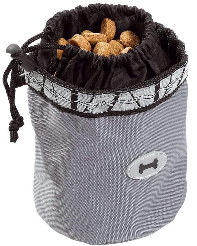 Ferplast Hondenvoederzak 13 X 12 Cm Polyester Grijs/zwart