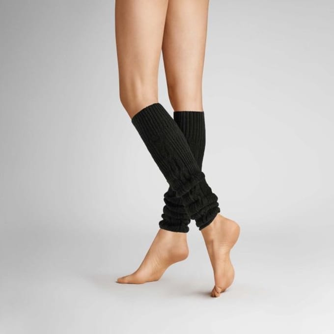 HUDSON Winter Spirit Dames Beenwarmers - Black - Maat 1-size