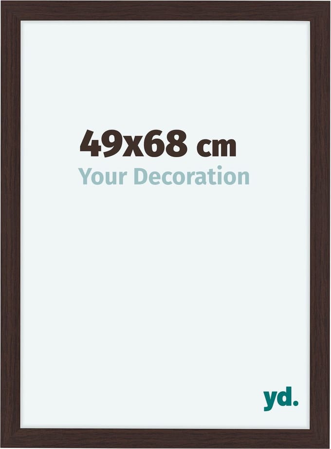 Your Decoration - Fotolijst 49x68 cm - MDF - Eiken Donker - Como