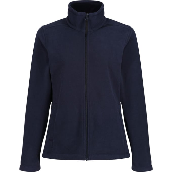 Regatta Dames/Dames Micro Full Zip Fleecejack (Donkere marine)
