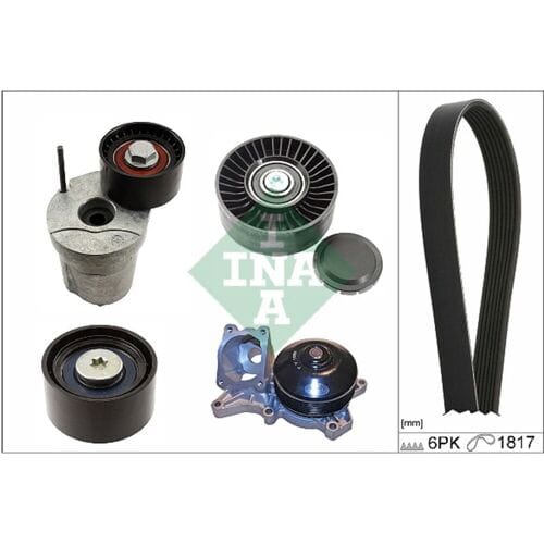 Schaeffler Ina Waterpomp + Multi V-riemset INA 529 0368 30