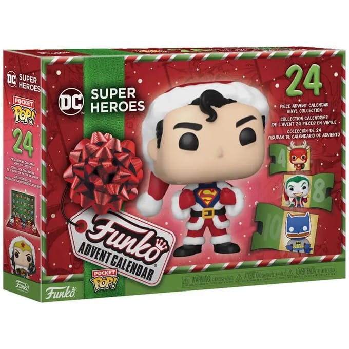 DC Super Heroes Adventskalender - Funko Pocket Pop