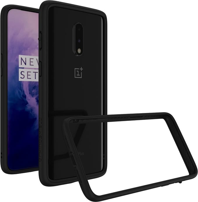 RhinoShield CrashGuard OnePlus 7 Bumper Hoesje Zwart