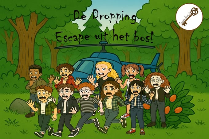 De Dropping, Escape uit het bos