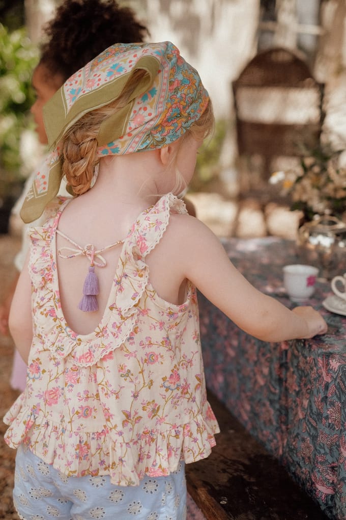 Louise Misha Blouse Zelie Cream Bucolia Fields Größe: 9M | Hemden Outlet | kids | Weiß