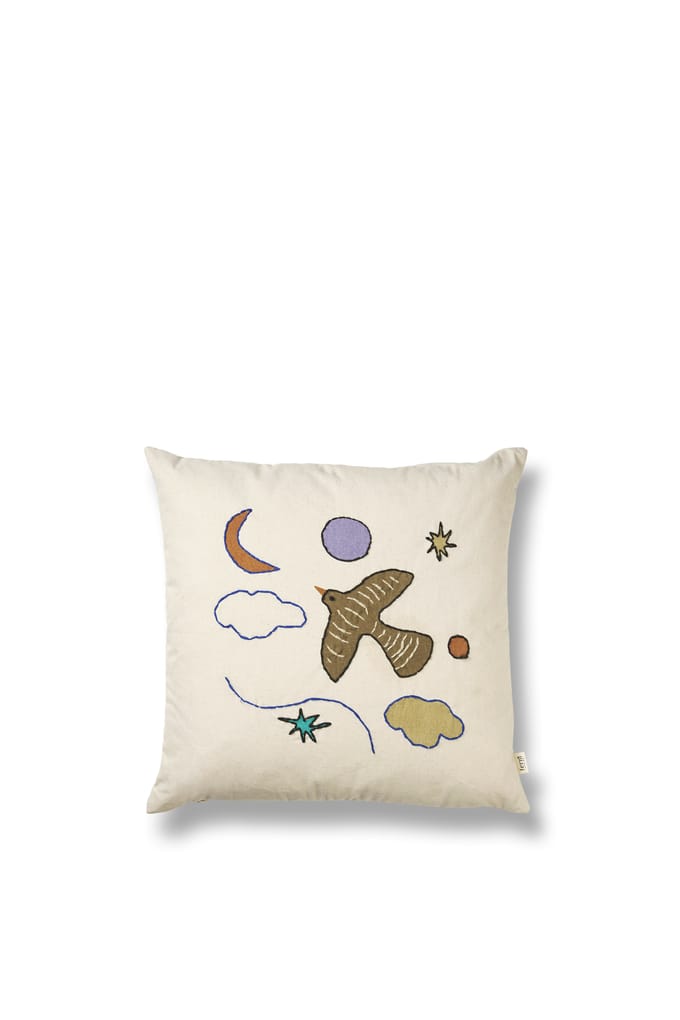 Ferm Living Naive Kussen - bird