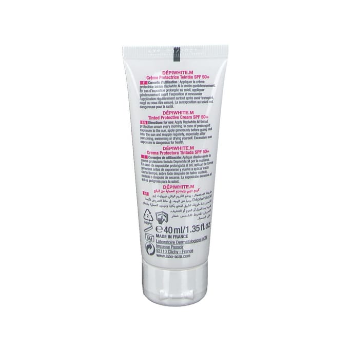 ACM Dépiwhite M Getinte Zonnecrème Anti Vlekken SPF50+ 40ml