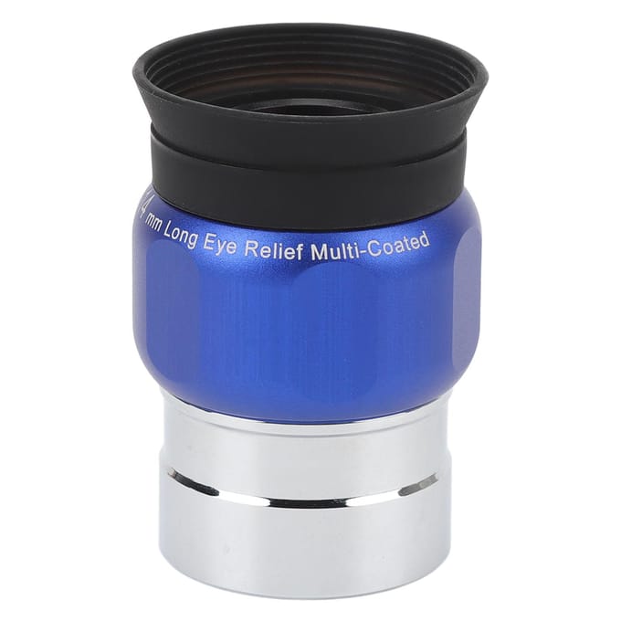 Oculaire de télescope de 1,25 pouce Entièrement Multi-couches Résistant aux chutes 5 Éléments 14mm 63 Degrés Ultra Large blue