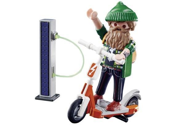 PLAYMOBIL Special Plus Hipster met e-scooter - 70873