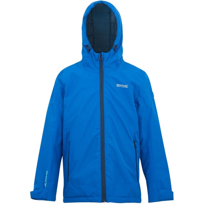 Regatta Frelton Waterdichte Jas voor Kinderen/Kinderen (Snorkelblauw/Moonlight Denim)
