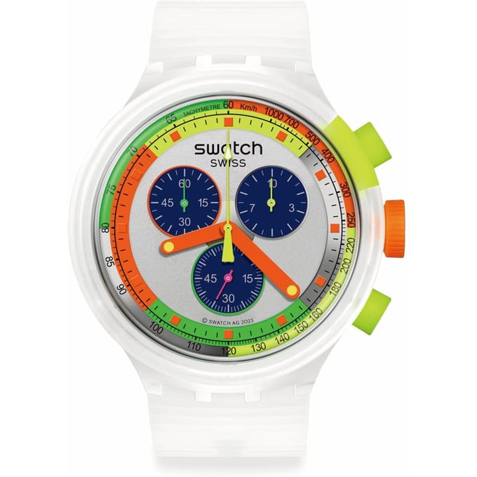 Montre Swatch Neon Jelly, Big Bold, SB02K100