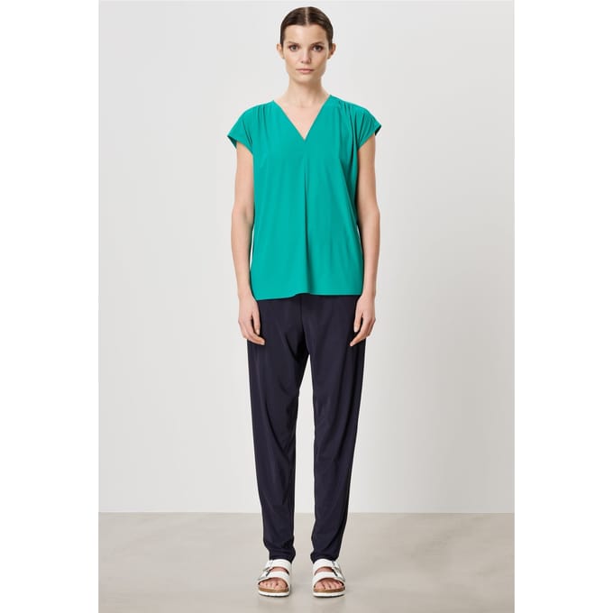 TRVL DRSS Albany Top Caribbean Green Maat: S | Blouses Outlet | Dames | Groen