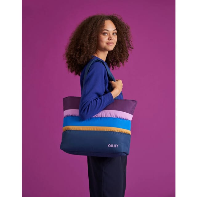 Oilily Sally - Shopper - Dames - Ritssluiting - Waterafstotend - Blauw - One size