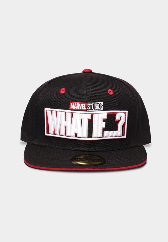Marvel What If...? Snapback Pet Logo Zwart
