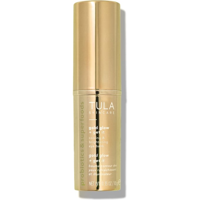 Tula Skincare Gold Glow + Get It Cooling & Brightening Eye Balm