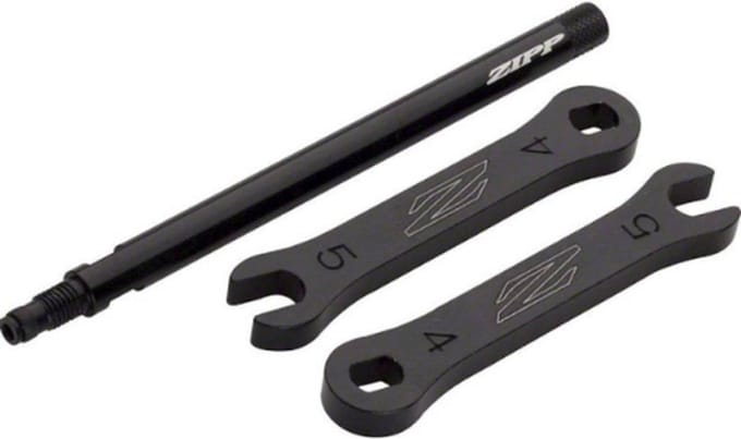 Zipp 1080 gekartelde ventielverlengingen aluminium 91 mm