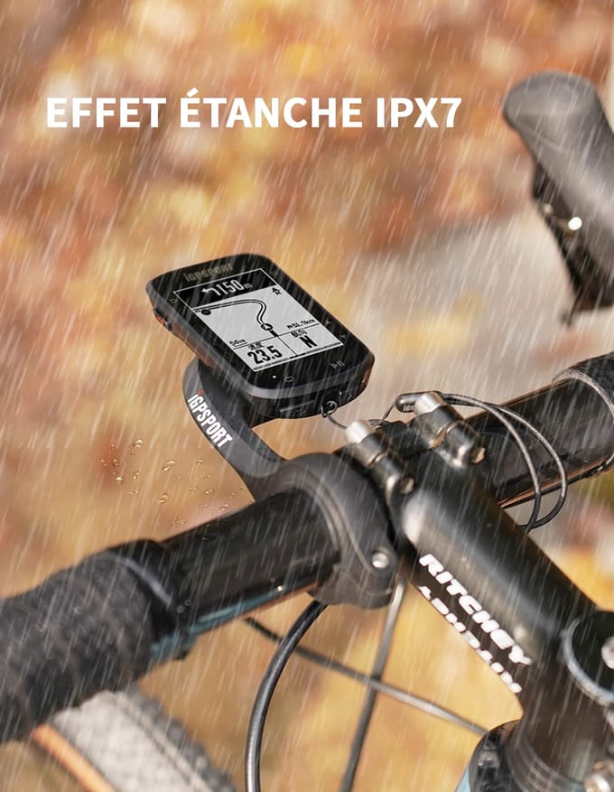 Igpsport Bsc200 Gps Fietscomputer Fietskilometerteller Draadloze Snelheidsmeter Route Navigatie Mier + Bluetooth5.0 Accessoires
