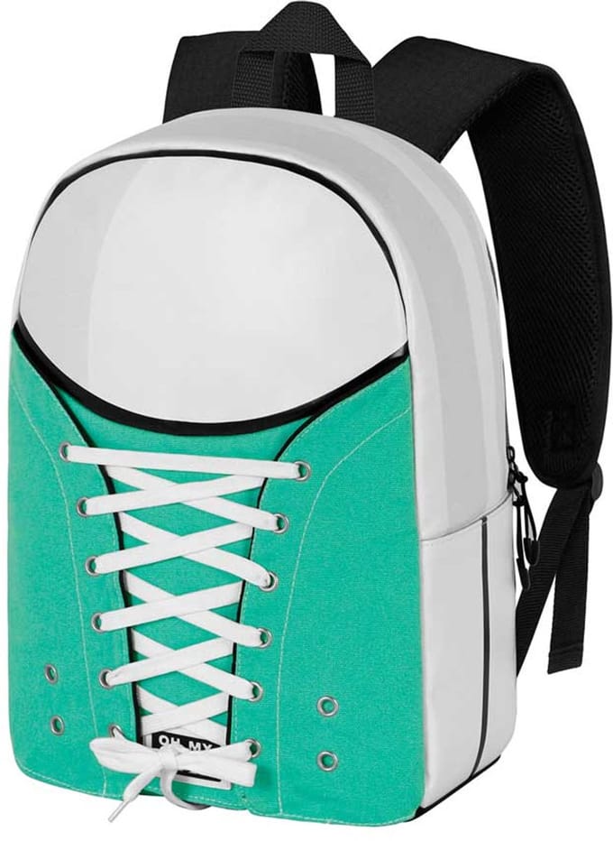 Karactermania - Oh My Pop! - Sneakers Rugzak - Backpack - Rugtas - Turquoise - Groen