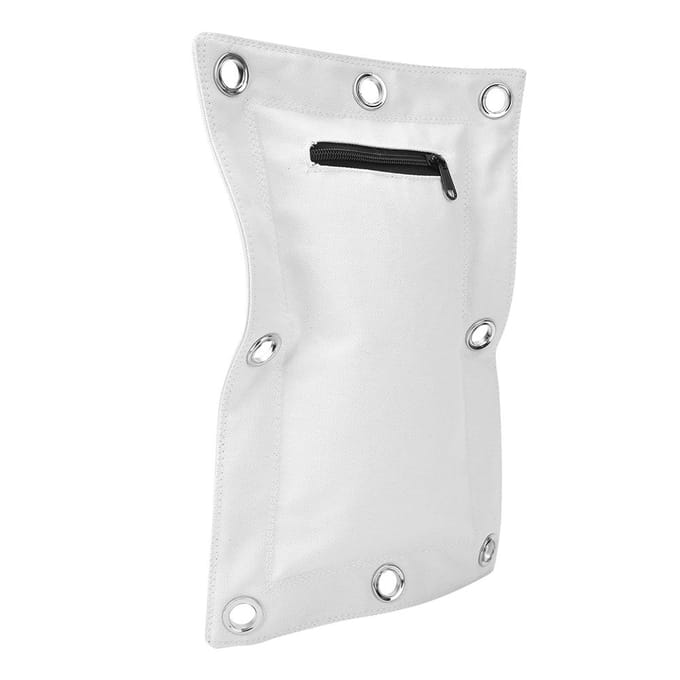 Wing Chun Wand Canvas Stoten Lege Zandzak Doelwit met Rits voor Boksen Muay Thai SandaS S white