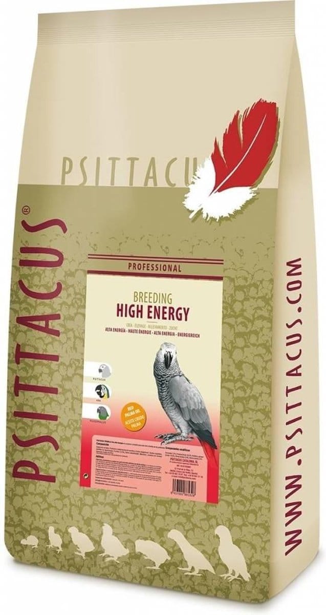 Psittacus Breeding High Energy papegaaienvoer 12 kg