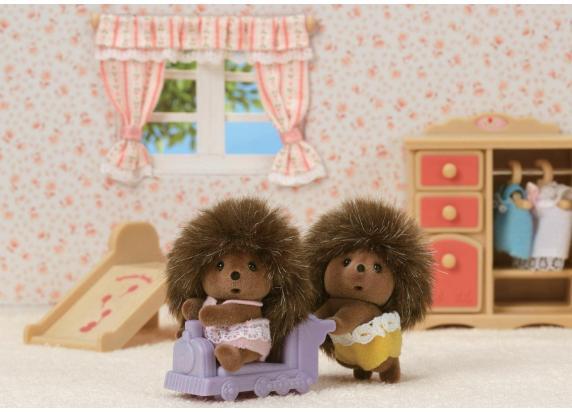 Sylvanian Families 5424 tweeling egel-fluweelzachte speelfiguren