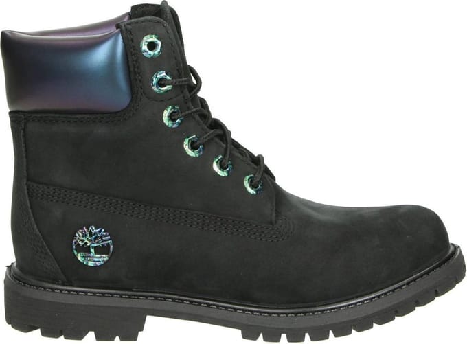 Timberland 6 inch Premium Dames Veterboots - Zwart - Maat 38