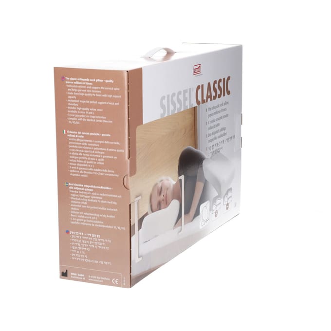 Sissel Classic Orthopedisch Hoofdkussen - Nekondersteuning - Nekkussen - Ergonomisch - Schouder-uitsparing - Medium