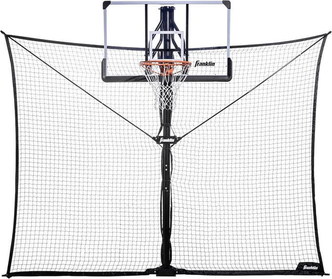 Basketbal Terugslagnet 3m x 2.4m - Universele Verdedigingsdoel voor Buiten Spelen