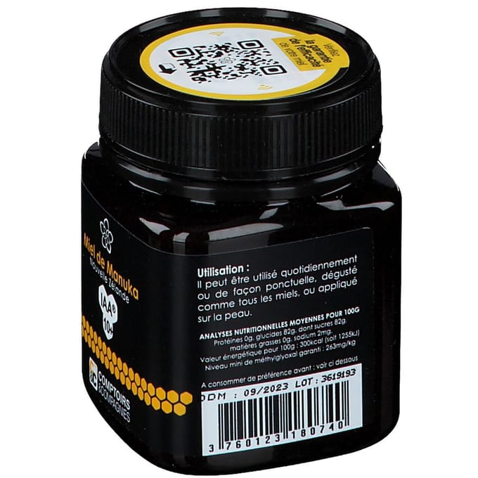 Comptoirs & Compagnies Manuka Honing IAA 10+ 250 Crème