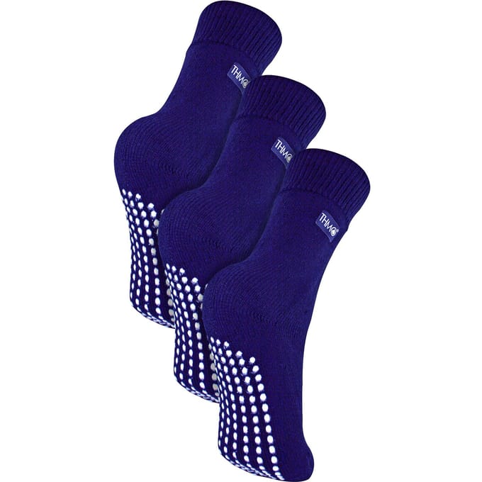 1 Pack Kinderen Binnen Thermo Slippersokken met Grip