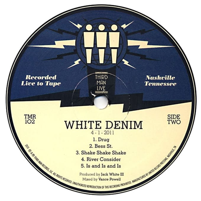 White Denim Live At Third Man - White Denim