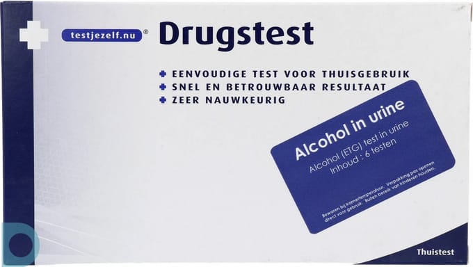 Testjezelf.nu - Alcosens Alcohol Teststrips - 5 stuks - Alcoholtest
