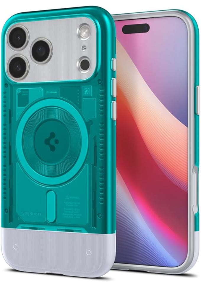 Spigen Classic C1 Magsafe, Bondi Blue - Iphone 17 Pro Max