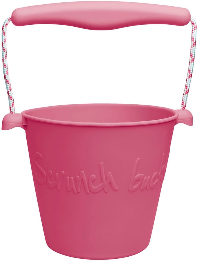 SCRUNCH Speelgoedemmer - Rood - Opvouwbaar - Recycleerbaar