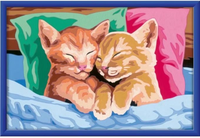 CreArt Kids 31x21cm Slapende Kittens